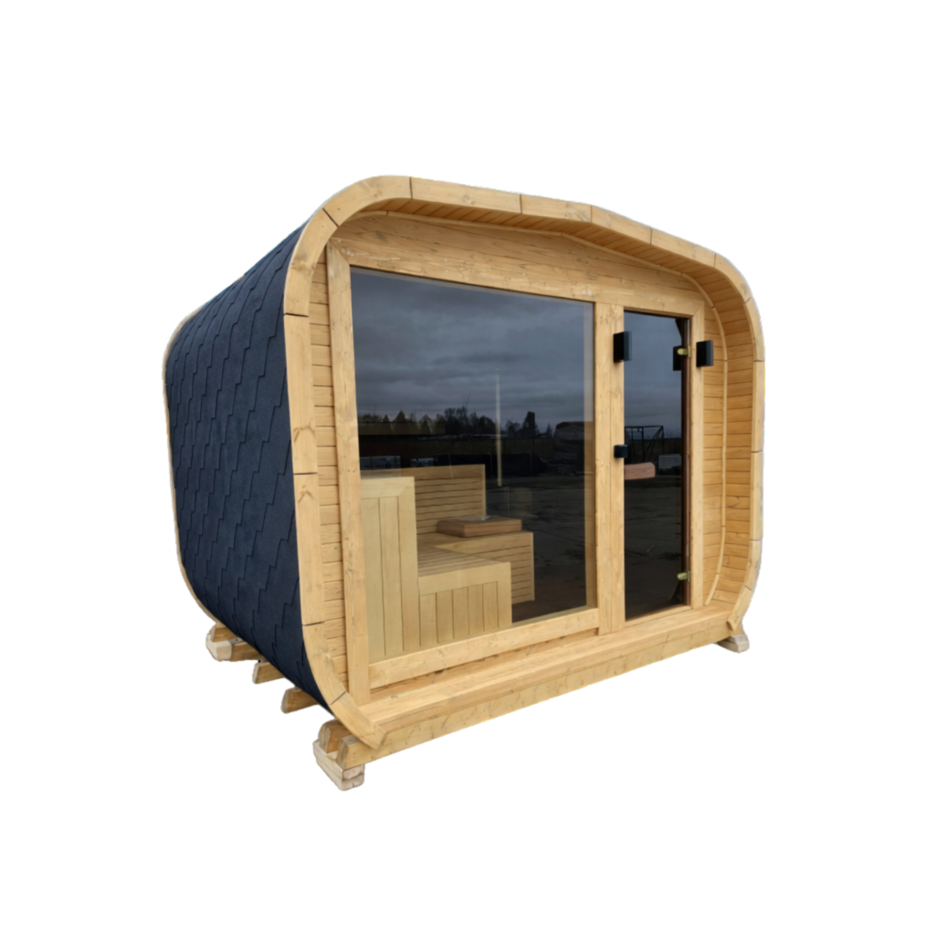 Sauna CUBE Lux - 4 meter