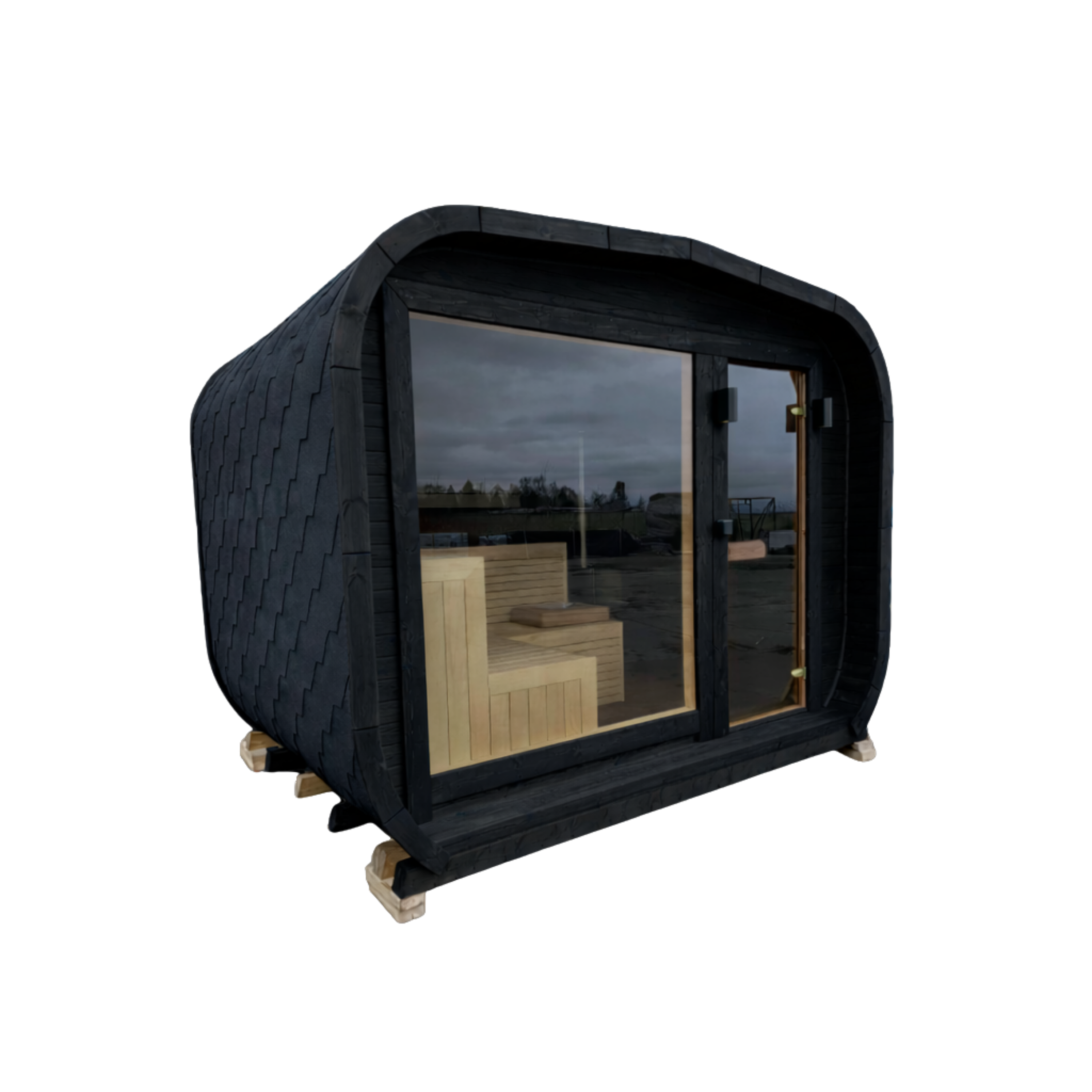 Sauna CUBE Lux - 4 meter