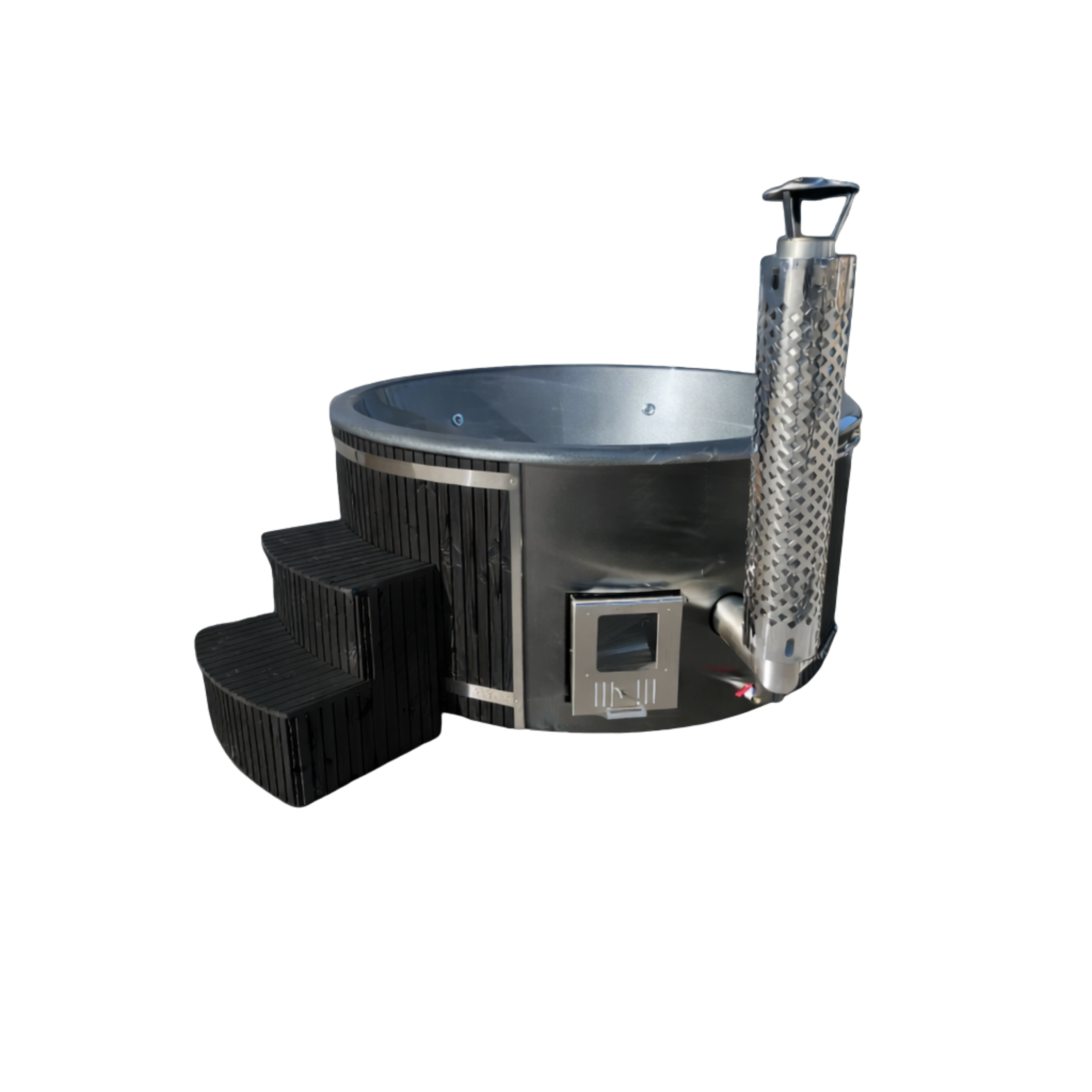 Spa Round - Fritstående Brændeovn